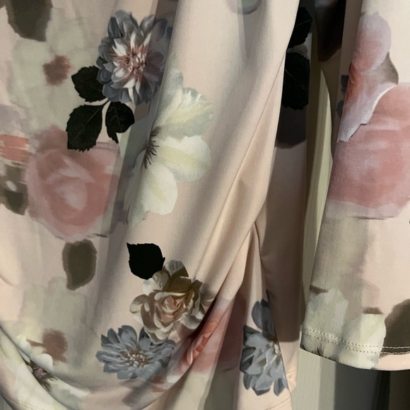 2 New Calvin Klein Beige Slacks-Sz 10 and Anne Klein blouse Size Large - Picture 4 of 10